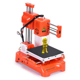 Easythreed K7 Mini FDM 3D Printer, 100x100x100mm Build Volume, Quiet Operation One Key Printing, Safe Entry Level 3D Printer for Kids