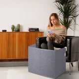Personal Electric Panel Space Heater with Thermostat & Timer for Office
