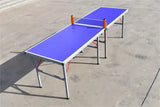 1/4 Size Pingpong Table Foldable Mini Table Tennis Tables Indoor Use