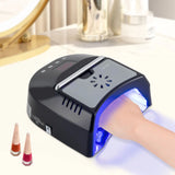 New 72W Cordless UV LED Nail Lamp Rechargeable Nail Dryer