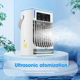 Mini Portable Air Conditioner Fan, Mobile Small Conditioning Fan for Room