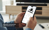 ULTIMEA 7.1.4ch Soundbar with 8" Wireless Subwoofer&2 Surround Speakers