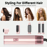 Straightening comb, 2-in-1 ionic hot comb with dense teeth, 15-level temperature