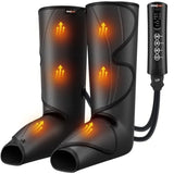 Leg Massager with Compression, Foot and Calf Massager for Swelling, Heat