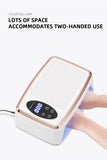 NEW 90LEDS UV LED Lamp For Nail Manicure 380W Professional Gel Polish Drying Lamps With Hand Pillow