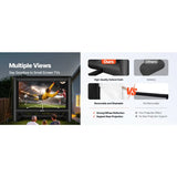 20FT Inflatable Projector Screen with Portable Storage Bag, 16:9 Easy Set Up