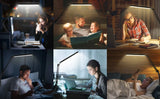 LED reading desk lamp/computer lamp, adjustable angle, eye-friendly design