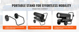 Portable Torpedo Diesel Space Heater with Thermostat Tank Energy