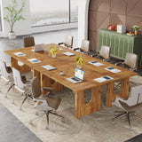 Tribesigns Executive Desk, 70.9" Large Office Computer Desk, Conference Table Meeting Room Table
