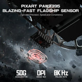 ATTACK SHARK R3 Magnesium Alloy Gaming Mouse 8K SUPERLIGHT