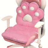 L-Shape Cat Paw Cushion, Soft Chair Pillow Kawaii Chair Cushions
