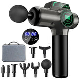 Powerful Massage Gun with 99 Speed Adjustable Levels 8 Attachments
