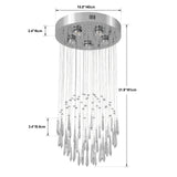 GreeLustr Crystal Ceiling Chandelier Luxury Home Decor Living Room Bedroom