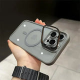 Luxury Magnetic Shockproof Phone Case for iPhone 16/15/14/13/12/11/17 Pro Max