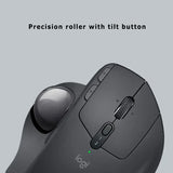 NEW Logitech MX ERGO S Wireless Мышь Trackball Mouse Adjustable Ergonomic Rechargeable Bluetooth for Office Drawing Laptop Use