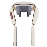 4D Deep Cordless Tissue Kneading Neck Massager with Heating Function