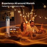 1500W Outdoor Heaters for Patio w/ Remote, 37IN Portable Tower Space Heater