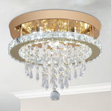 VETRULUS Luxury Crystal Chandelier Lustre Design Gold Modern Led Ceiling Light