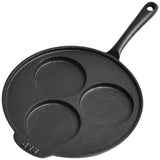 Cast Iron Skillet Nonstick 3-Cup Omelette Pan 9 Inch Frying Pan for Gas Stove Induction