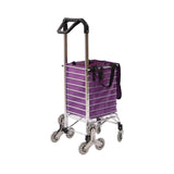 Folding Shopping Cart Grocery Trolley Laundry Stair Climbing Handcart
