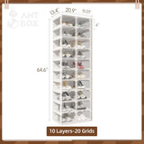 Foldable Shoe Rack, Shoe Organizers for Closet for Entryway, Customized