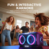 W-KING 250W MAX Party Wireless Bluetooth Speaker with USB Playback