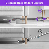 UMLO V102  Cordless Vacuum Cleaner for Home Carpet Hard Floor Pet Hair