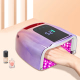 Nail Dryer Professional Rechargeable 96W 42-Bead UV LED Portable Cordless Gel Nail Lamp Machine