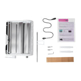 500W Automatic Sealing Machine for Sterilization Pouches 9.84in Width Dental Lab Sealer 6 Temp Levels 110V