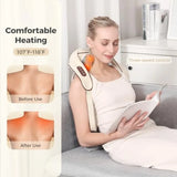 4D Deep Cordless Neck Massager Pillow Leg and Back Pain Relief for Men