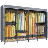 V40C Plus Heavy Duty Clothes Rack with Oxford Fabric Cover, Extra Large