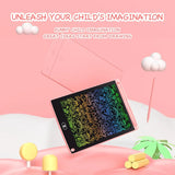 20 Pack 8.5 Inch LCD Writing Tablet for Kids, Reusable Drawing Board with Erase Button