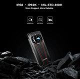 DOOGEE S119 Rugged Phone 1.32" Rear Display 6.72" FHD+IPS 32GB(8+24) 512GB 100MP Camera