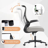 JHK Ergonomic Mesh Lumbar Support Office Desk Computer Chair High Back
