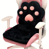 L-Shape Cat Paw Cushion, Soft Chair Pillow Kawaii Chair Cushions