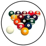 Crux 55' Folding Billiard/Pool Table - Portable & Space-Saving Entertainment!