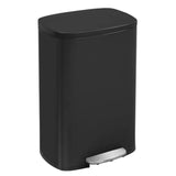 Kitchen Trash Can with Lid for Office Bedroom Bathroom Step Trash Bin