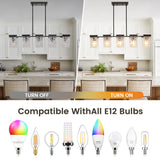 5-Light Luxury Gold Chandeliers for Living Room K9 Crystal Chandelier Fixture