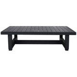 Outdoor Couture Collection Montford Black Patio Coffee Table