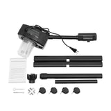 800W 110V Single Tube Hot Facial Steamer Black Professional Spa Beauty Salon Face