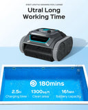 Robot Swimming Pool Cleaner Cordless APP Control Rechargeable