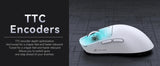 ATTACK SHARK X3 Wireless Gaming Mouse,49g Ergonomic PC Mouse