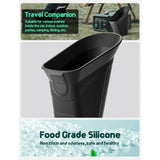 Car Trash Can Trash Bin, Mini Garbage Can Car Door TrashCan
