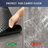 Office Chair Mat for Carpet 48"x36" Anti-Slip Waterproof Floor Protector Desk Chair Mat