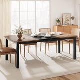 78.7 Inch Long Kitchen Table for 6-8, Dining Room Table for Kitchen Living Room