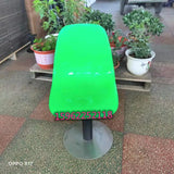 Three-person transparent plastic row chair Square waiting  Hospital bench