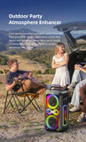 ZEALOT-PT21 200W Portable Wireless Bluetooth Speaker with Subwoofer