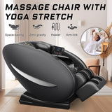 Massage Chair Recliner w/ Zero Gravity, Heating, Bluetooth Speaker, Airbags