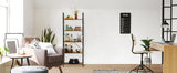JHK 5 Tier Bookcase Bookshelf Modern Book Case For Books Corner Storage Organizer for Bedroom Home