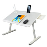 Laptop Bed Tray Table, Height Angle Adjustable Laptop Bed Stand, Portable Lap Desk